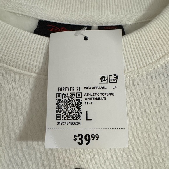 NWT FOREVER 21 x DISNEY Minnie Mouse Crewneck - Picture 5 of 5